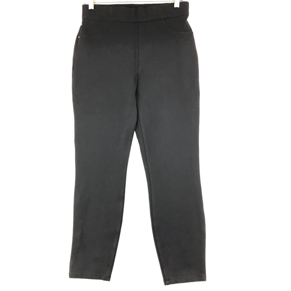 Spanx Womens Size M The Perfect Pant Ankle 4 Pocket Stretch Ponte Knit Pull On